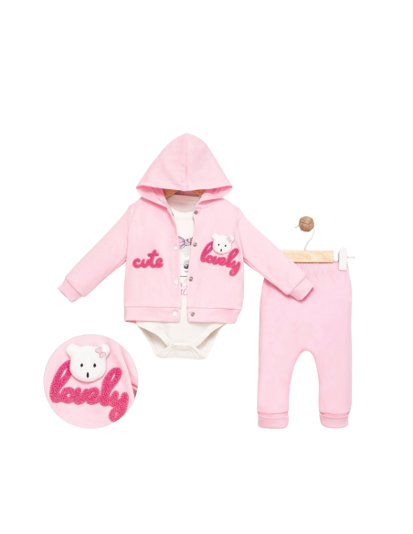 ELENA - Ensemble fille Cute lovely 3 - 12 mois pas cher| La Boite de Magie Nice