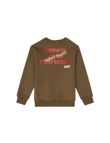 ATIVO - Sweat sans capuche Perfection  kaki 6 - 16 ans  pas cher|La Boîte de Magie Nice