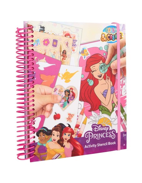 MERCIER - Set Princesse coloriage