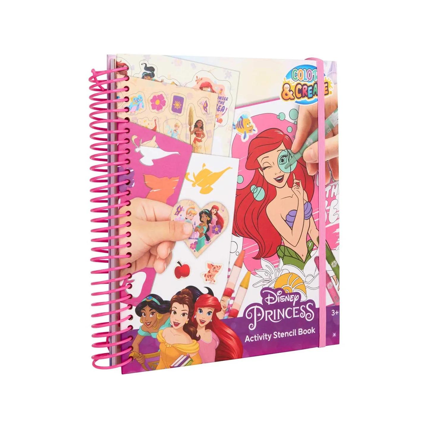 MERCIER - Set Princesse coloriage