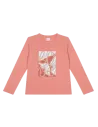 ATIVO - Tee-shirt Love terracotta 4 - 12ans pas  cher| La Boite de Magie Nice