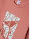 ATIVO - Tee-shirt Love terracotta 4 - 12ans pas  cher| La Boite de Magie Nice