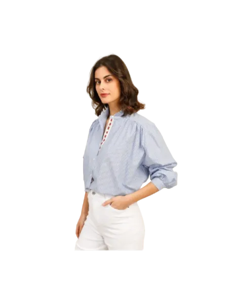 BAHE - Chemise Inspiration bleu