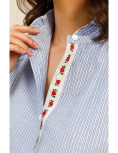 BAHE - Chemise Inspiration bleu 2