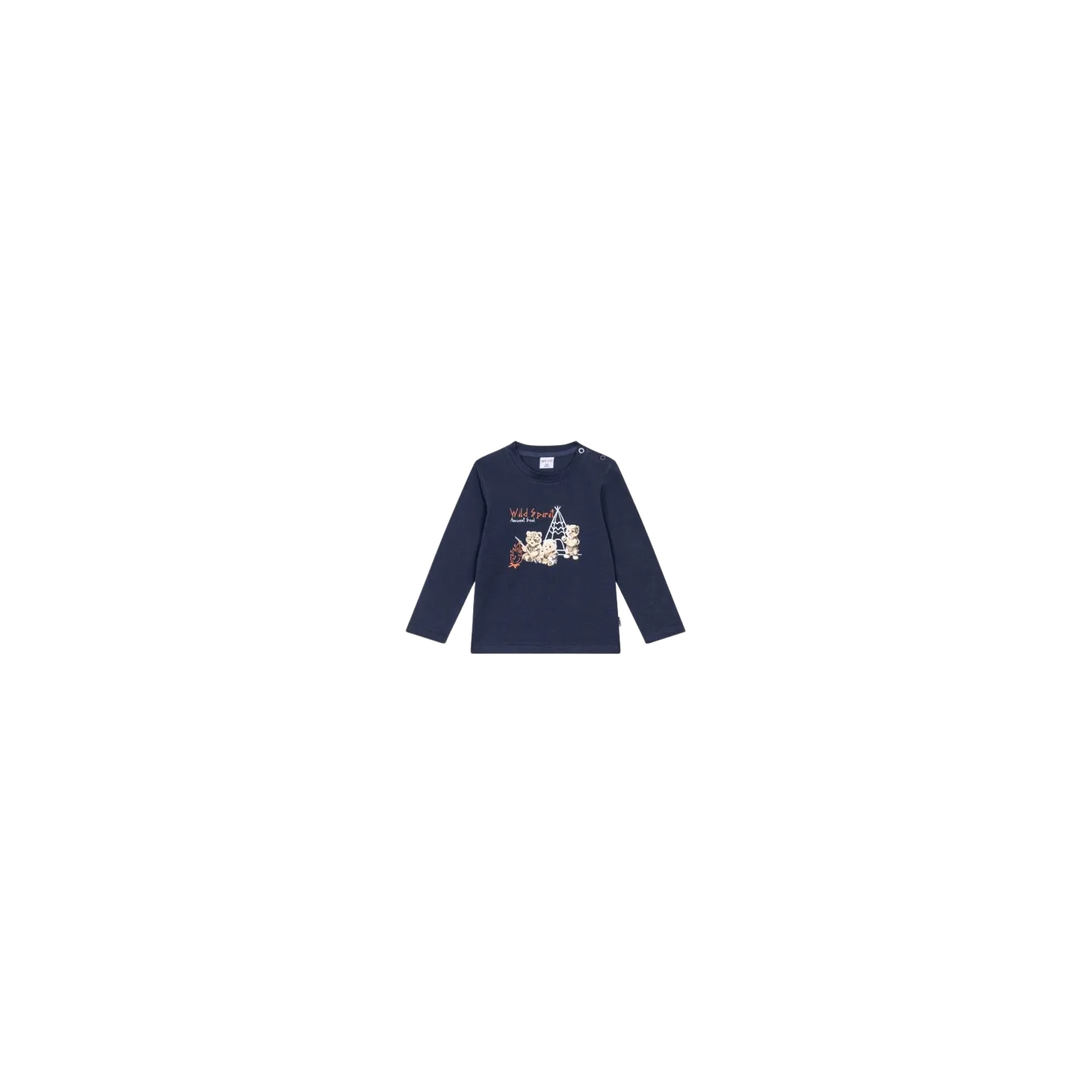 ATIVO - Tee-shirt Wild Spirit marine 6 - 36 mois