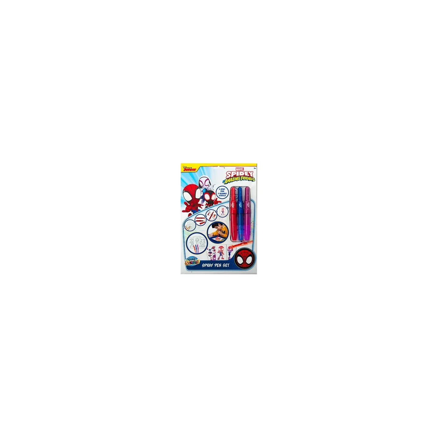 MERCIER - Set de stylos à souffler Spidey