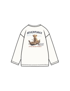 ATIVO - Tee-shirt Adventurer blanc 12 - 36 mois pas cher| La Boite de Magie Nice 2