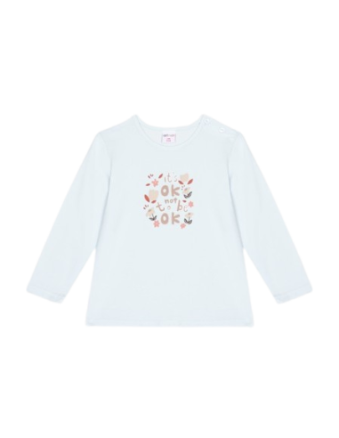 ATIVO - Tee-shirt It's Ok bleu clair