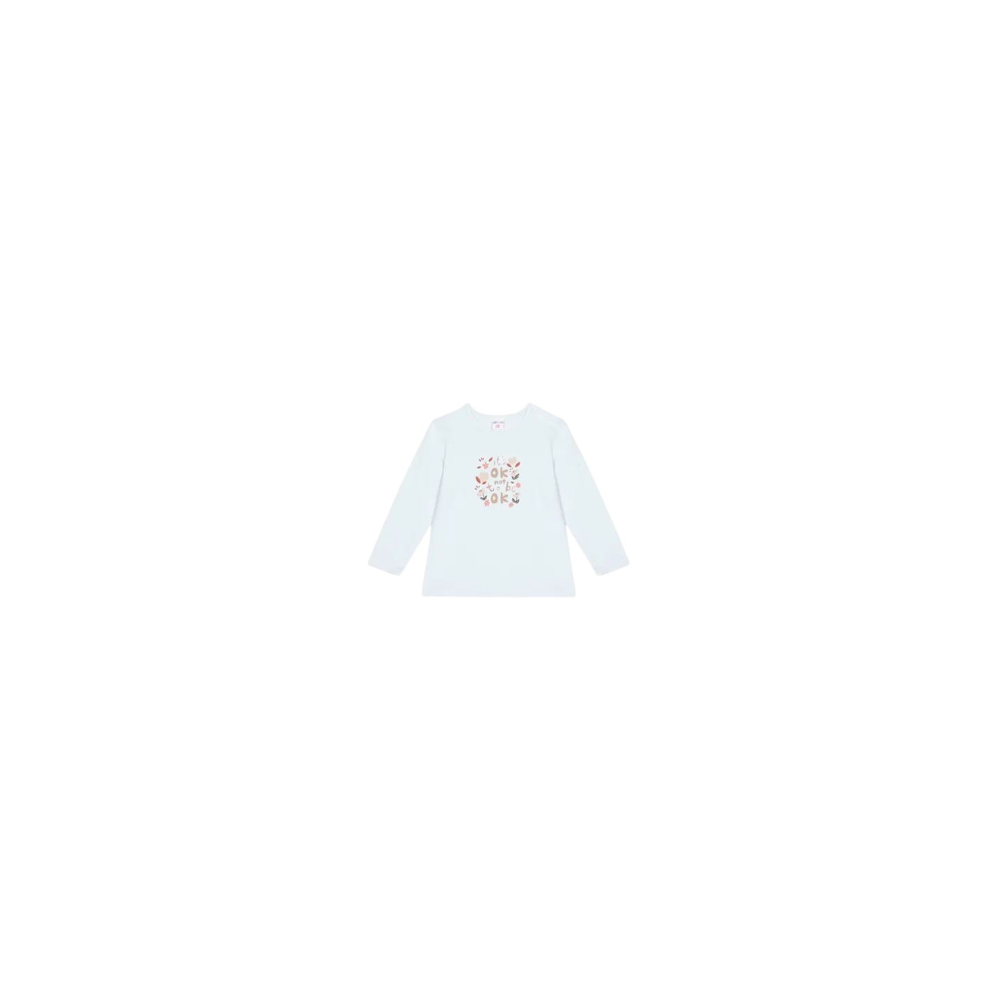 ATIVO - Tee-shirt It's Ok bleu clair