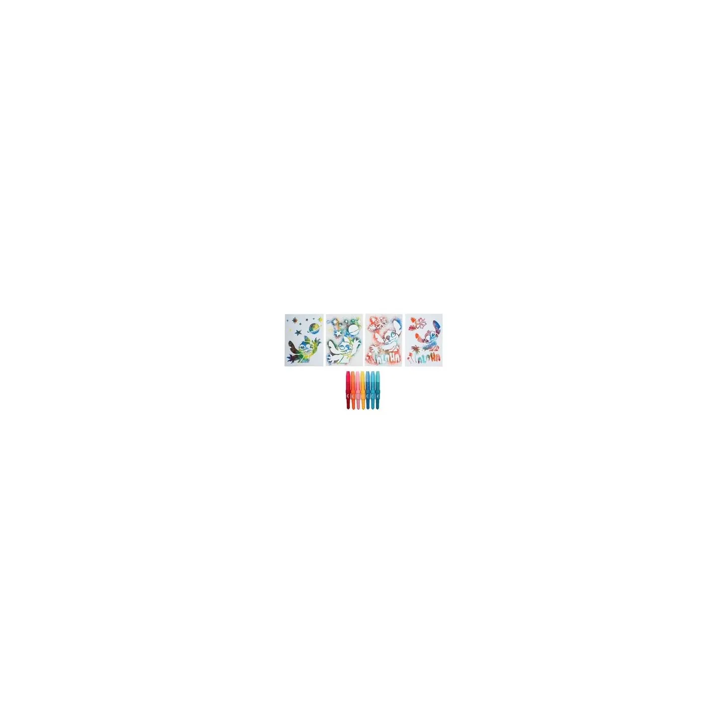 MERCIER - Coffret pochoirs Stitch spray pen pas cher| La Boite de Magie Nice