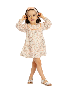 ATIVO - Robe Gardénia orange 6 - 36 mois