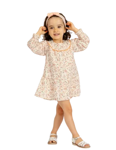ATIVO - Robe Gardénia orange 6 - 36 mois