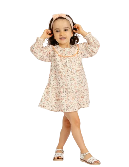 ATIVO - Robe Gardénia orange 6 - 36 mois