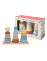 IMAGINOVO - Tour formes empilables bois +18 mois