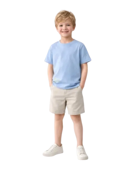 ELENA - Tee-shirt bleu 3 - 8 ans pas cher| La Boite de Magie Nice