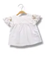 ELENA - Tee-shirt dentelle 6 - 36 mois paas cher| La Boite de Magie Nice