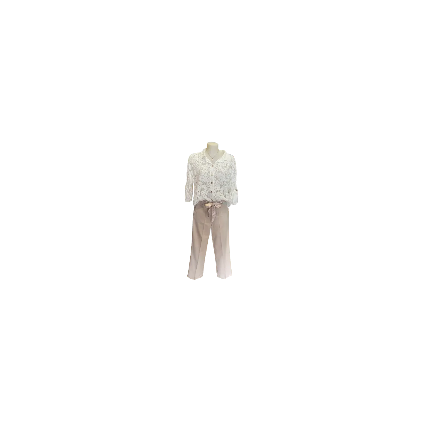 BAHE - Pantalon ceinture écharpe