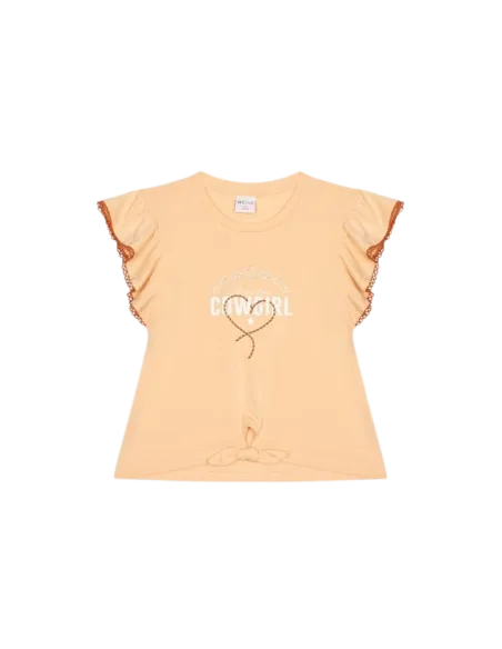 ATIVO - Tee-shirt Cowgirl rose pêche 4 - 12 ans pas cher| La Boite de Magie Nice