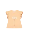 ATIVO - Tee-shirt Cowgirl rose pêche 4 - 12 ans pas cher| La Boite de Magie Nice