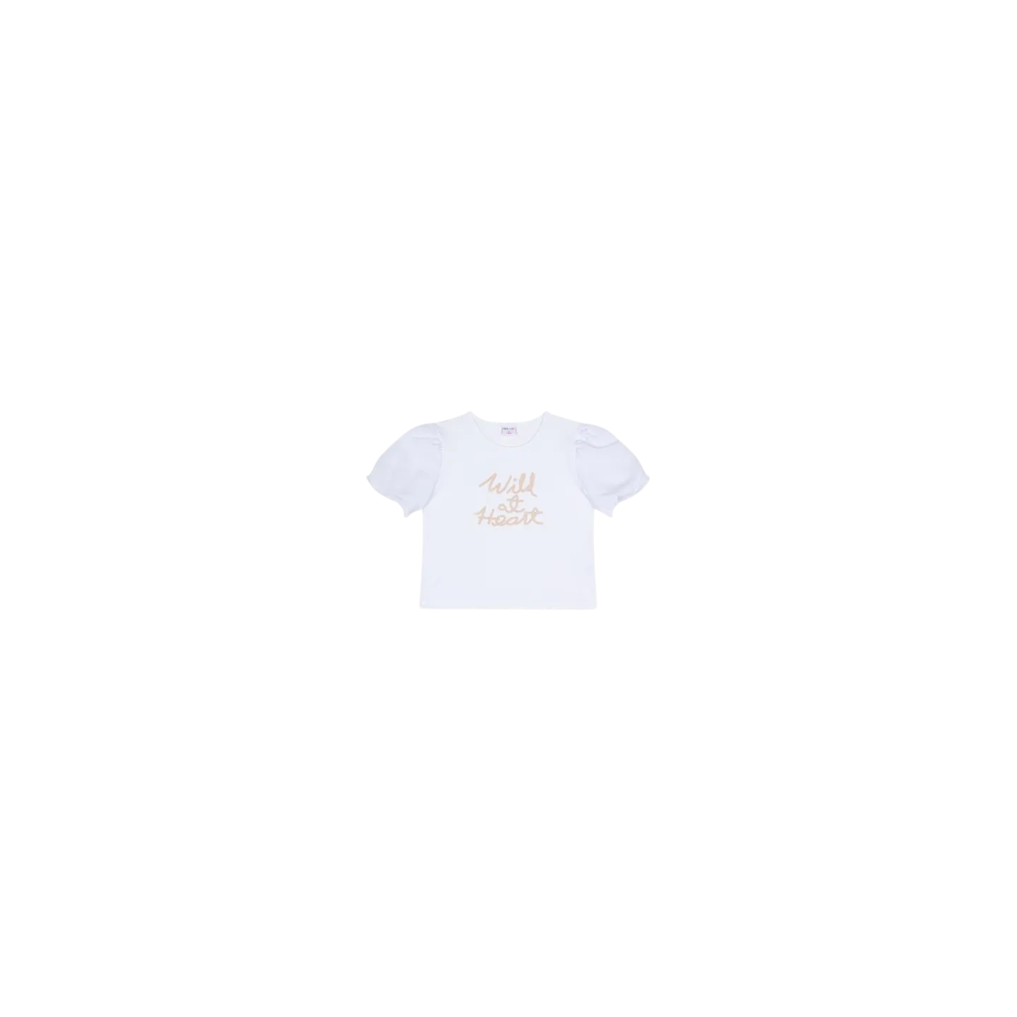ATIVO - Tee-shirt blanc Wild at Heart 4 - 10 ans