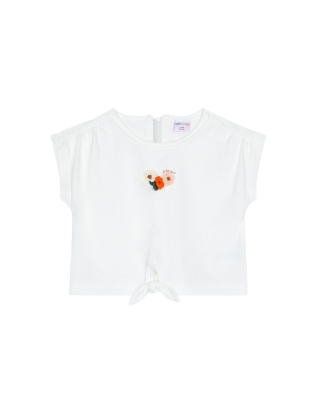 ATIVO - Tee-shirt Wild West blanc 6 - 36 mois