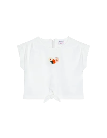 ATIVO - Tee-shirt Wild West blanc 6 - 36 mois