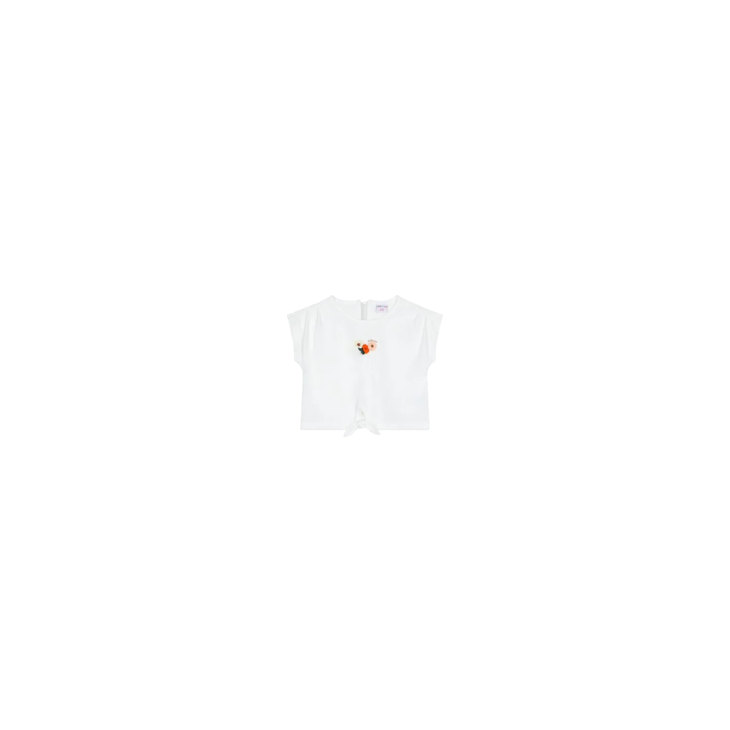 ATIVO - Tee-shirt Wild West blanc 6 - 36 mois