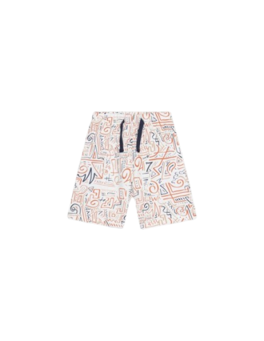 ATIVO - Short imrpimé orange 6 - 36 mois