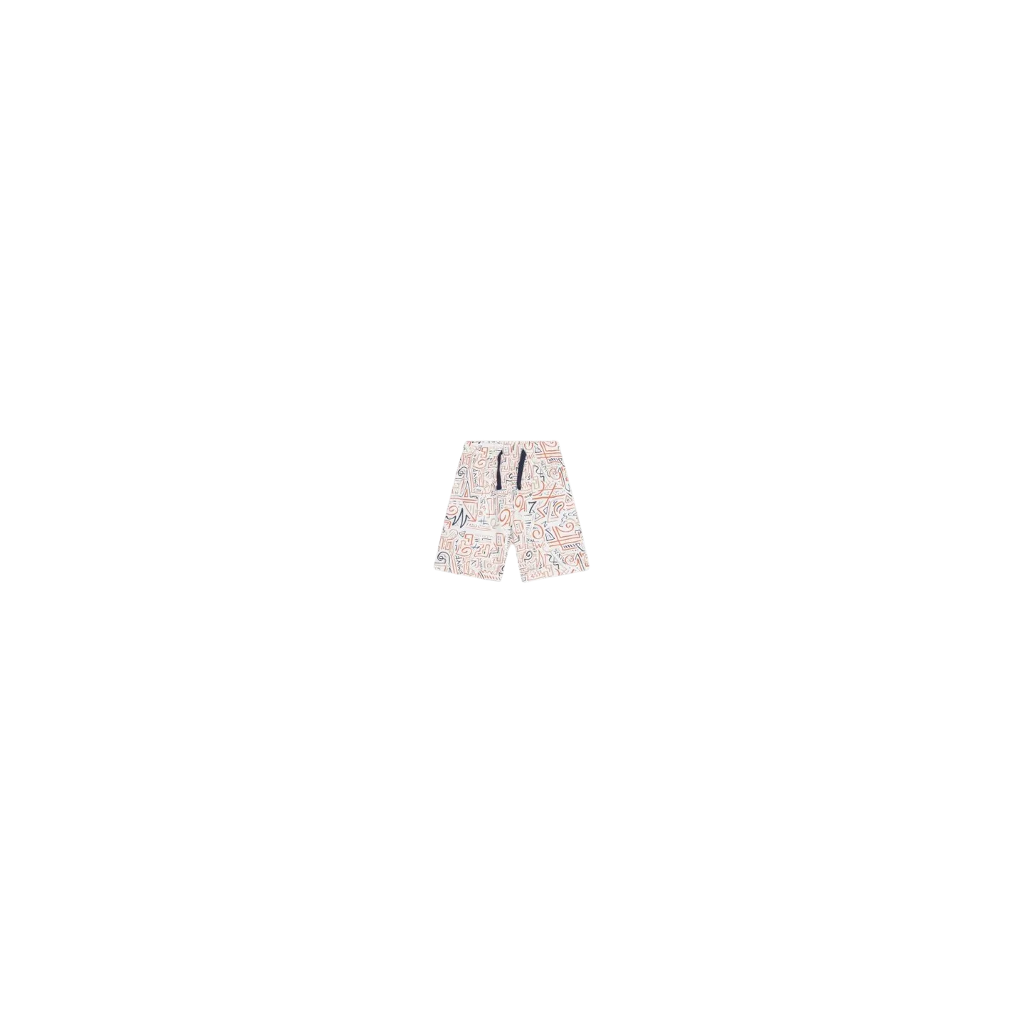 ATIVO - Short imrpimé orange 6 - 36 mois