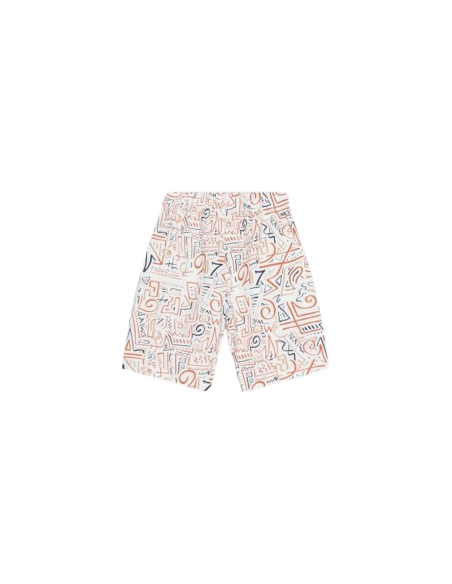 ATIVO - Short imrpimé orange 6 - 36 mois pas cher| La Boite de Magie Nice