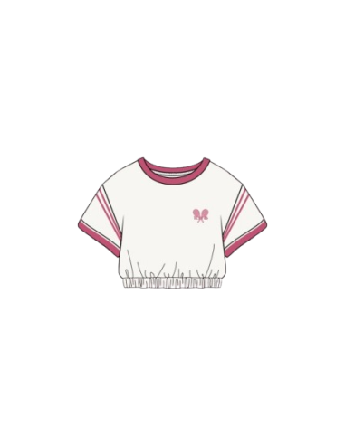 ATIVO - Tee-shirt Tennis blanc 4 - 14 ans