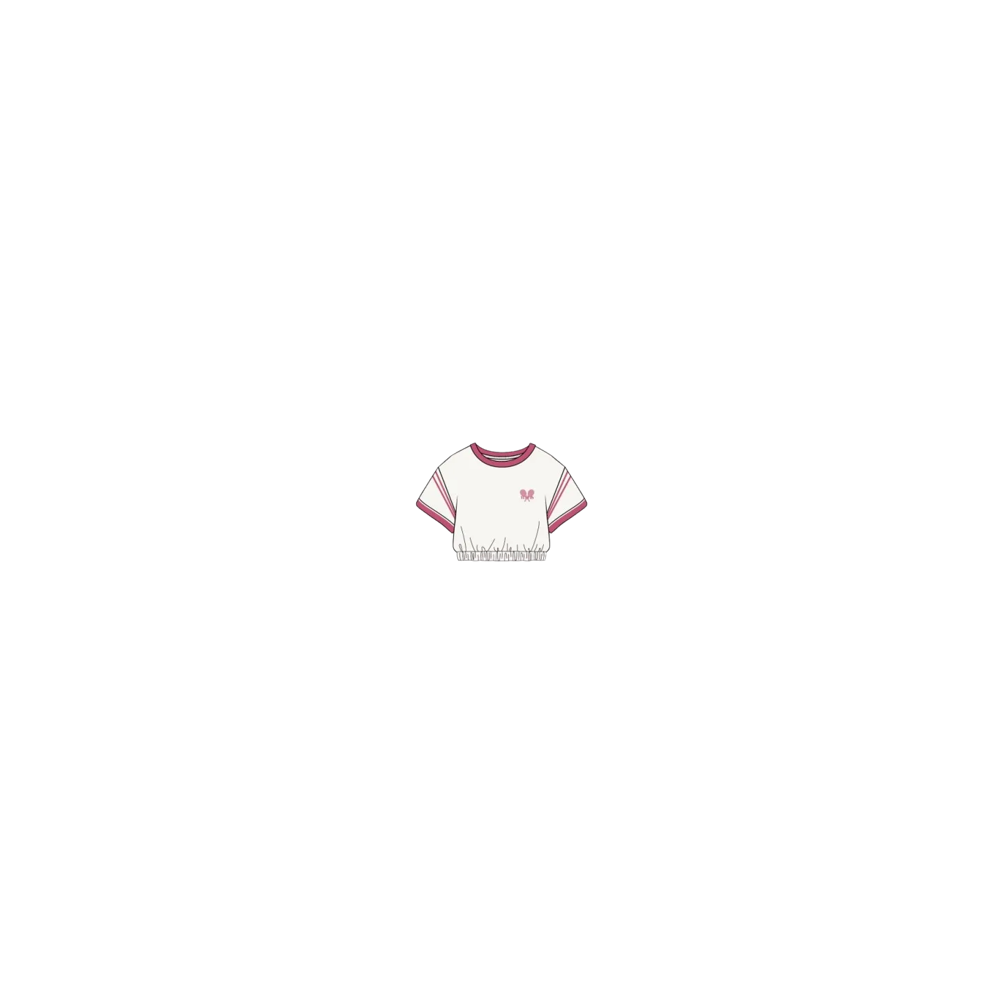 ATIVO - Tee-shirt Tennis blanc 4 - 14 ans