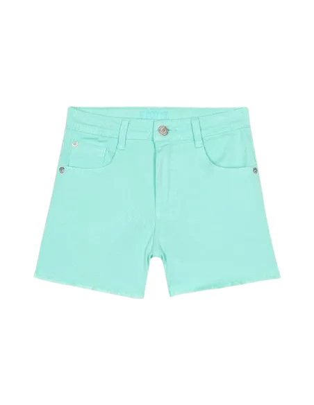 ATIVO - Short en jean bleu eau 4 - 14 ans