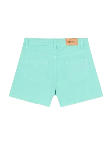 ATVO - Short jean bleu eau 4 - 14 ans pas cher| La Boite de Magie