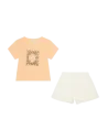 ATIVO - Ensemble short Angel rose peche 4 - 14 ans