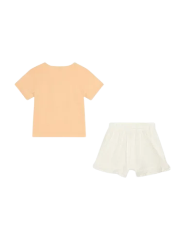 ATIVO - Ensemble short Angel rose peche 4 - 14 ans pas cher| La Boite de Magie Nice