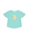 ATIVO - Tee-shirt Cute Strauberry bleu eau 6 - 36 mois