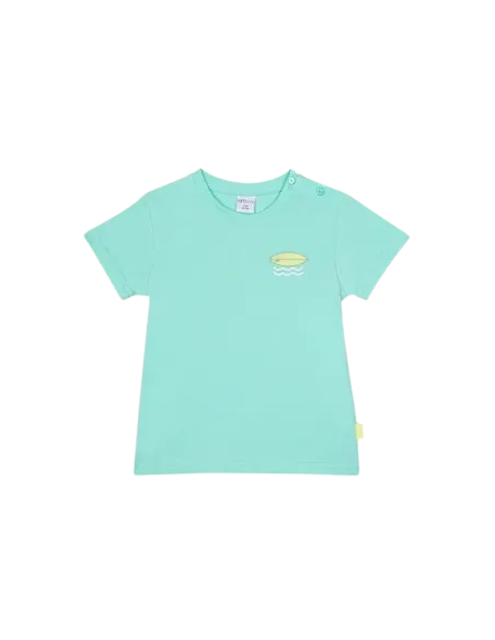 ATIVO - Tee-shirt Brave bleu eau 6 - 36 mois