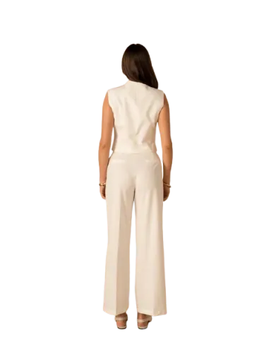 BAHE - Pantalon Lulumary 989 blanc pas cher | La Boite de Magie Nice