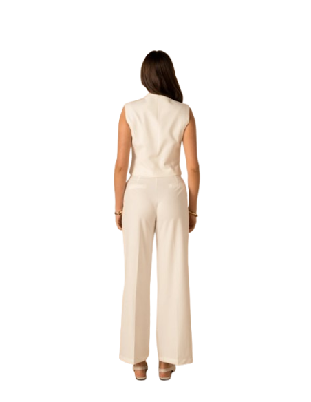 BAHE - Pantalon Lulumary 989 blanc pas cher | La Boite de Magie Nice