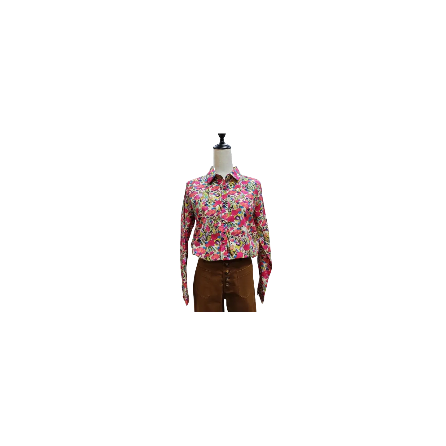 BAHE  - Chemise Coquelicot imprimée