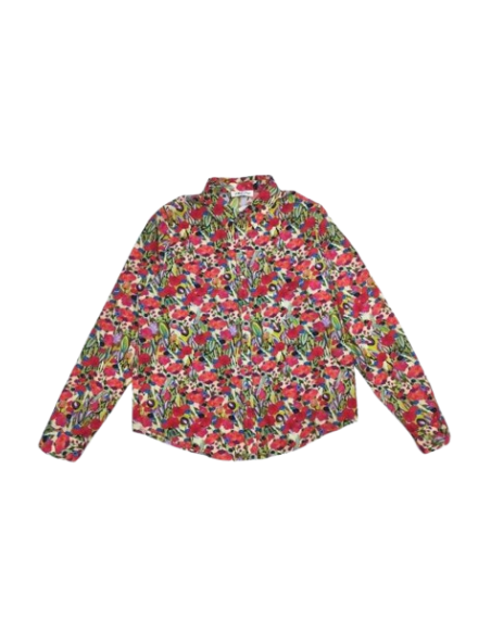 BAHE  - Chemise Coquelicot imprimée pas cher| La Boite de Magie Nice