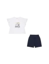 ATIVO - Ensemble Flowers short marine 4 - 14 ans