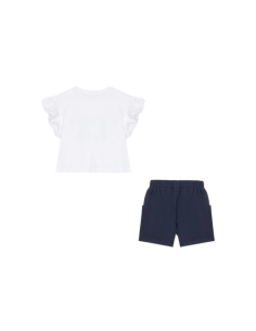 ATIVO - Ensemble Flowers short marine 4 - 14 ans 2