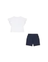 ATIVO - Ensemble Flowers short marine  4 - 14 ans pas cher| La Boite de Magie Nice