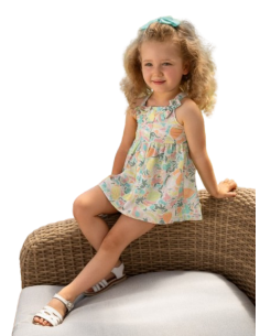 ATIVO -  Robe imprimée 2-3 ans pas cher| La Boite de Magie Nice