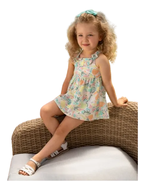 ATIVO -  Robe imprimée 2-3 ans