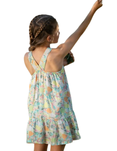 ATIVO -  Robe imprimée 4 - 12 ans