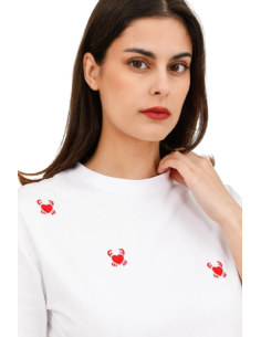 Bahe - Tee-shirt Coeur blanc 2