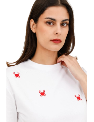 Bahe - Tee-shirt Coeur blanc pas cher| La Boite de Magie Nice